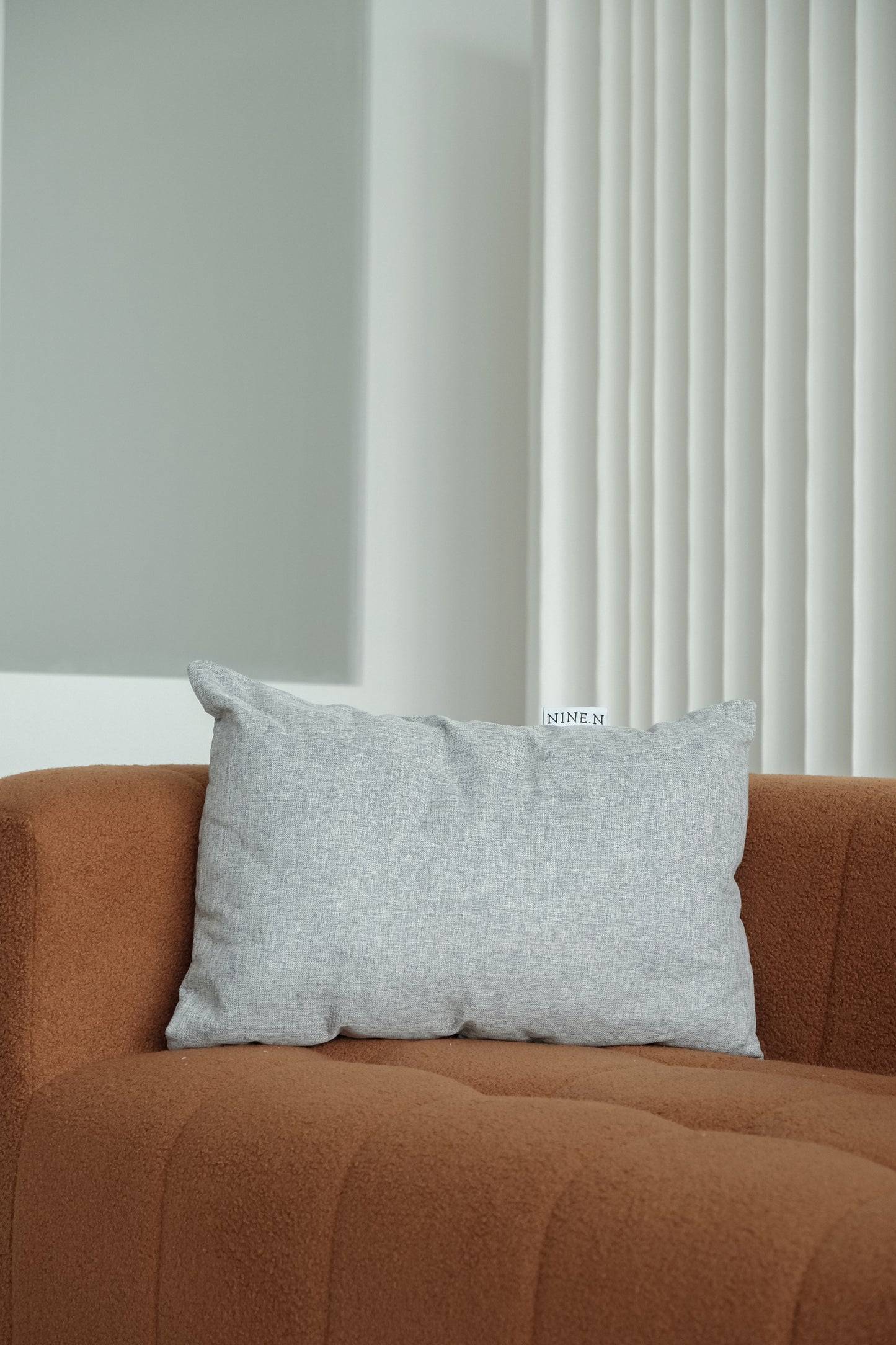 Mashurmaro Throw Cushion in Linen