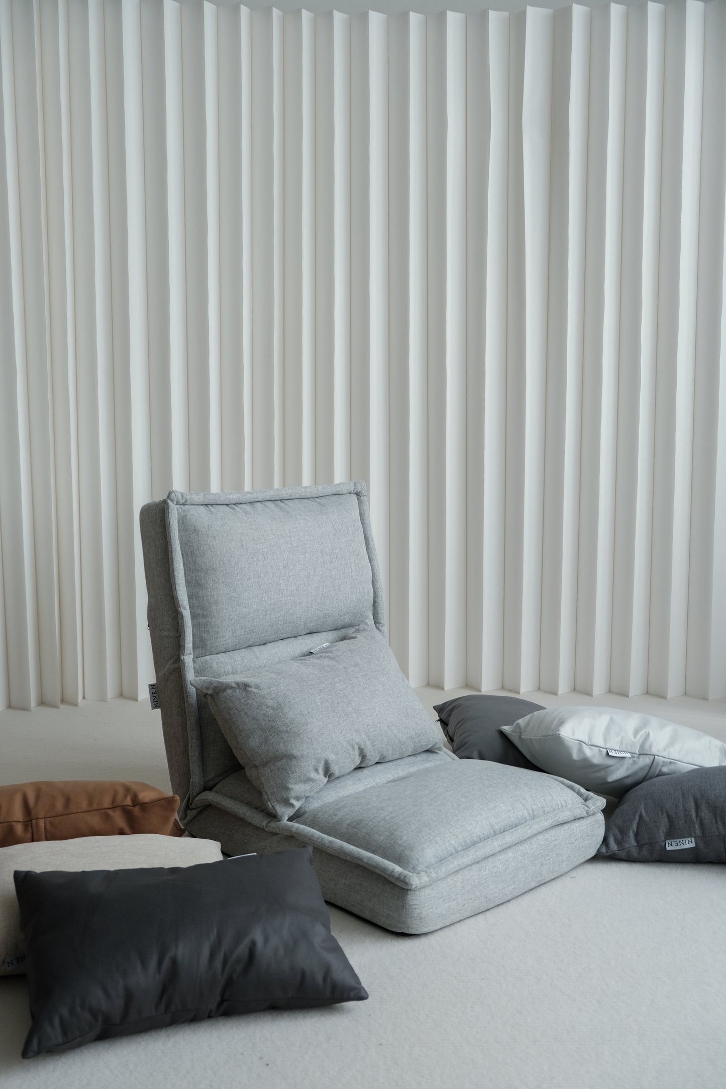 Mashurmaro Throw Cushion in Linen