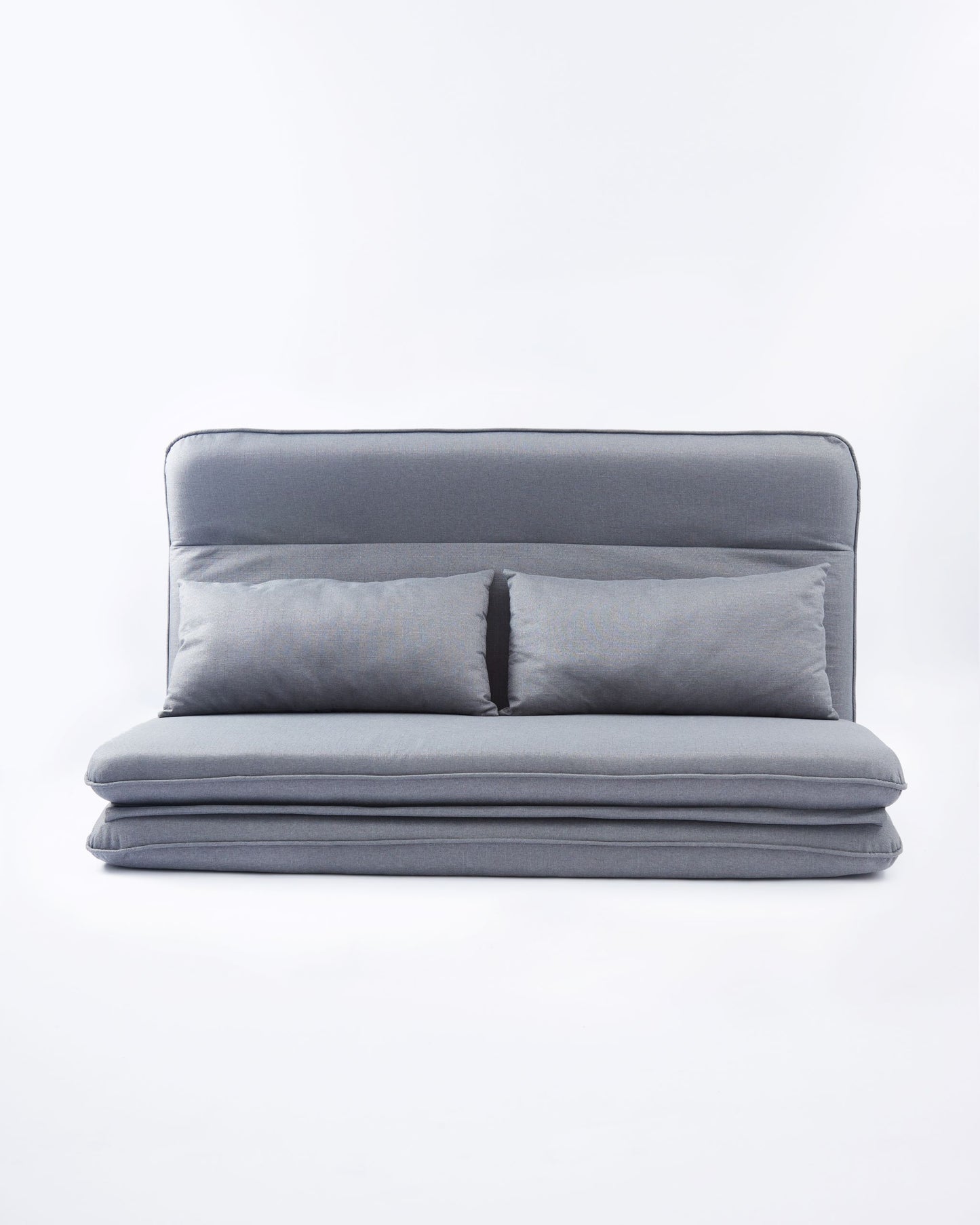 <1st Edition> Floor Sofa Bed for Two + 2 Throw Cushions