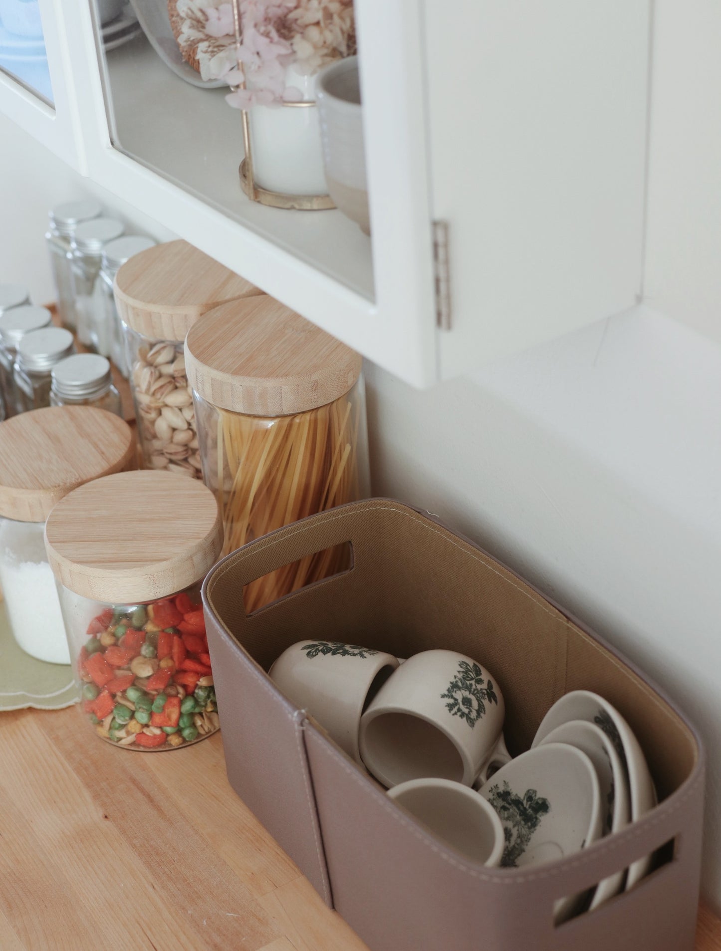 Mini Storage Box in Technology Fabric
