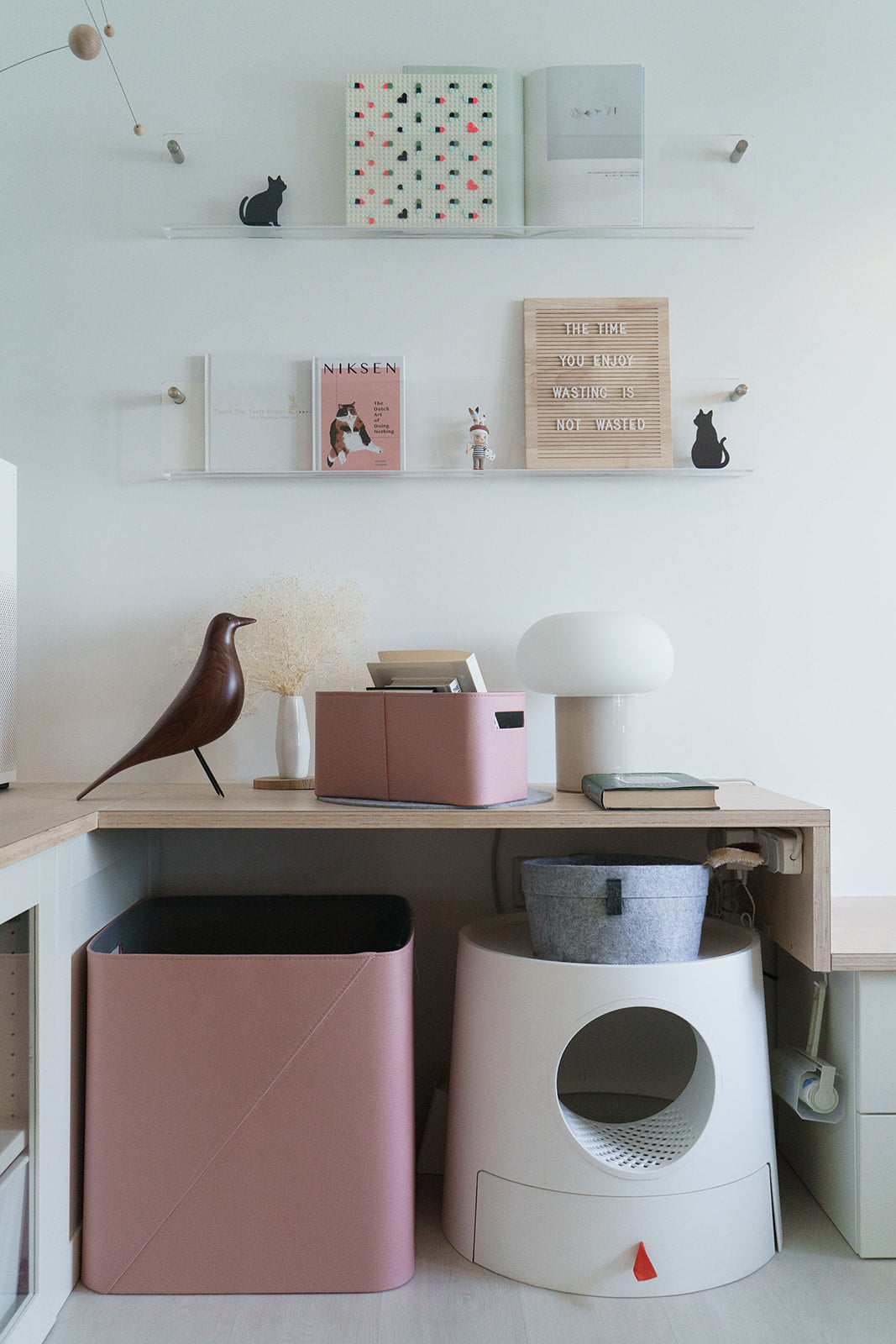 Bundle: 5 Storage Boxes in Technology Fabric