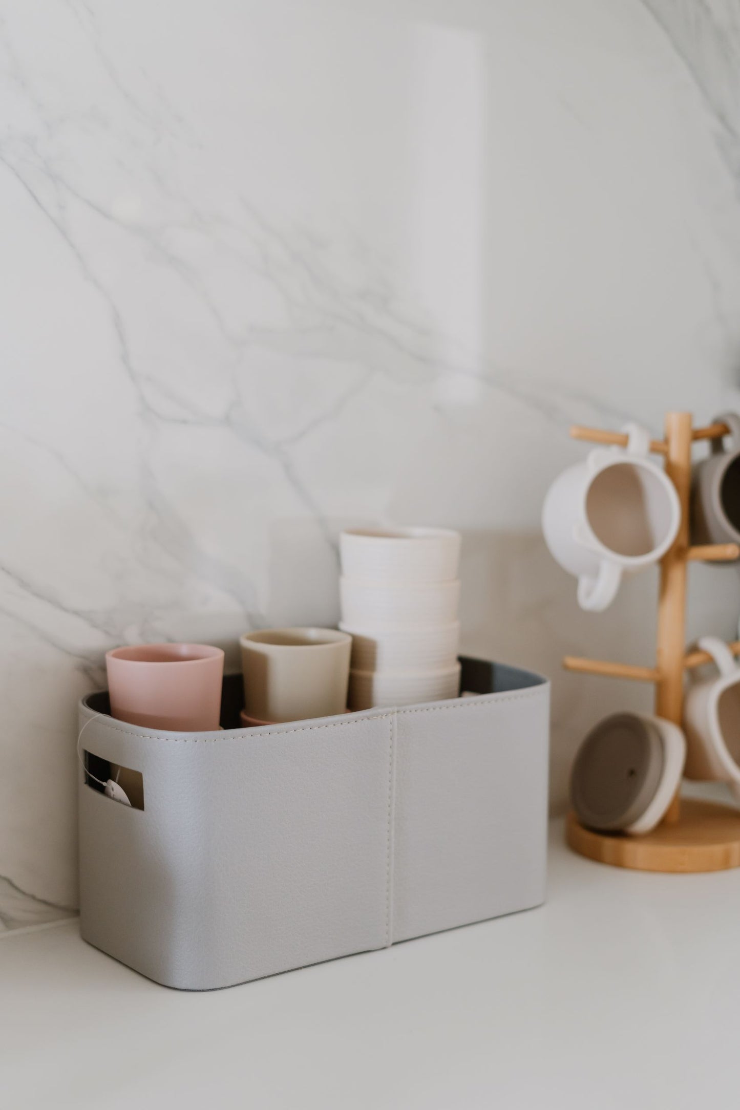 Mini Storage Box in Technology Fabric