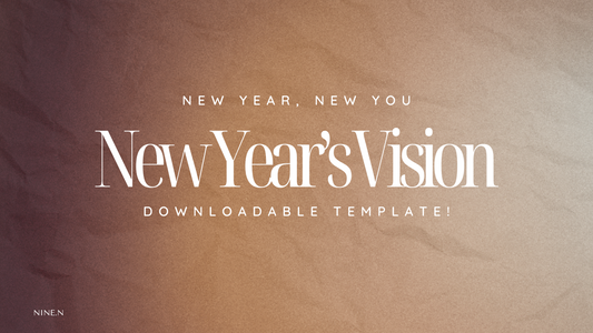 Setting Your New Year's Resolutions and Vision