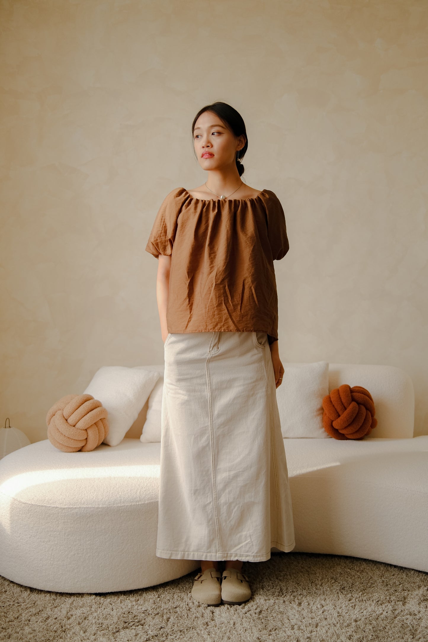 Akari Top - Chestnut