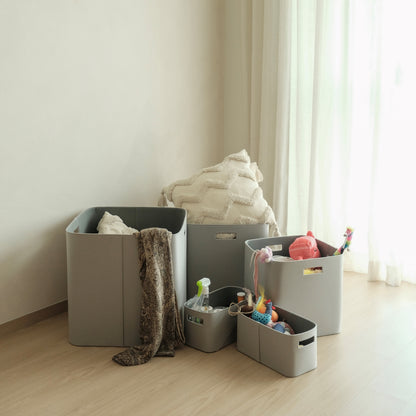 Bundle: 5 Storage Boxes in Technology Fabric
