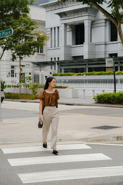 Akari Top - Chestnut