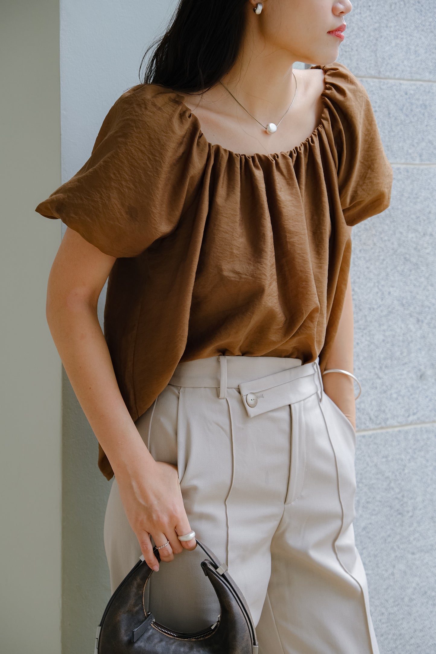 Akari Top - Chestnut