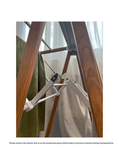 Kanso Portable Drying Rack with Wheels